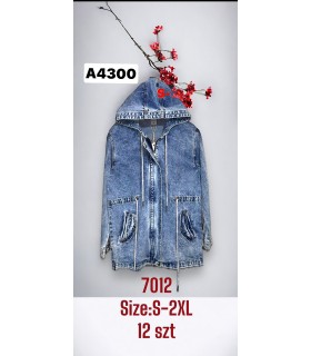 Kurtka jeansowa damska 2201B124 (S-2XL, 12)