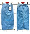 Spódnica damska jeansowa, Duże rozmiary 0103N095 (36-44, 10)