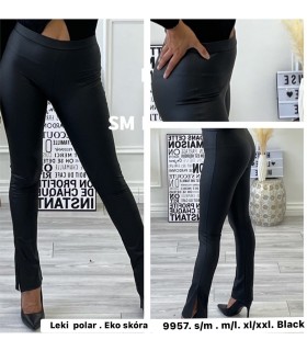 Spodnie damskie skórzane 0403V239 (S/M-M/L-XL/2XL, 12)