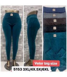 Spodnie damskie - Duże rozmiary 0503V040 (3XL/4XL-5XL/6XL, 12)