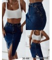 Spódnica damska jeansowa 1003V119 (36-44, 12)