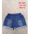 Szorty jeansowe dziewczęce 1003V135 (134-164, 12)