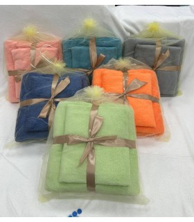 Komplet ręczników 1003V217 (70x140cm-35x75cm, 6)
