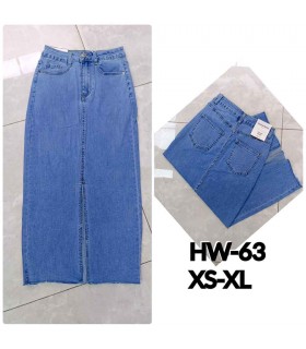 Spódnica damska jeansowa 1503V178 (XS-XL, 5)