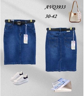 Spódnica damska jeansowa 1503V179 (30-42, 10)
