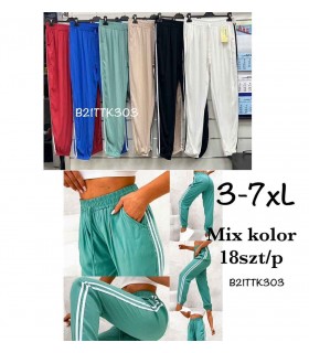 Spodnie damskie - Duże rozmiary 1603V132 (3XL-7XL, 18)