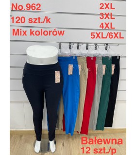Spodnie damskie, Duże rozmiary 1703N252 (2XL-6XL,12)