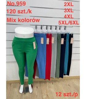 Spodnie damskie, Duże rozmiary 1703N253 (2XL-6XL,12)