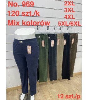 Spodnie damskie, Duże rozmiary 1703N257 (2XL-6XL,12)