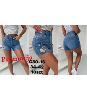 Szorty damskie jeansowe 2103V114 (34-42, 10)