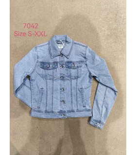 Kurtka damska jeansowa 2403V096 (S-2XL, 10)