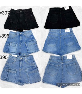 Szorty damskie jeansowe 2403N175 (34-42, 10)