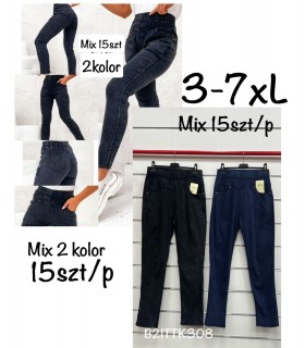 Spodnie damskie, Duże rozmiary 2403N232 (3XL-7XL, 15)