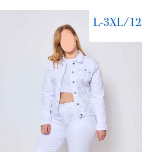 Kurtka damska jeansowa 2803V039 (L-3XL, 12)