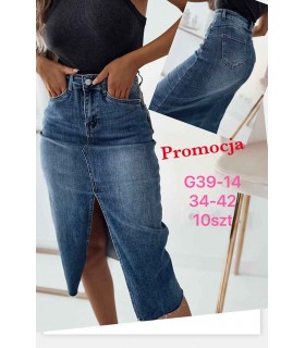 Spódnica jeansowa 2803V082 (34-42, 10)