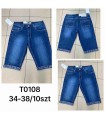 Spodenki męskie  jeansowe 3003V008 (34-48, 10)