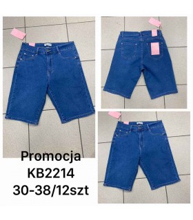Spodenki damskie jeansowe 3003V014 (30-38, 12)