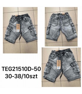 Spodenki męskie  jeansowe 0204N120 (30-38, 10)