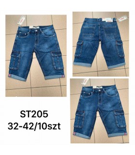 Spodenki męskie jeansowe 0204N125 (32-42, 10)