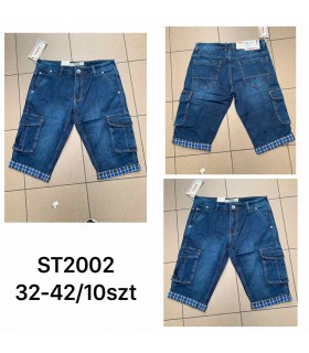 Spodenki męskie jeansowe 0204N126 (32-42, 10)