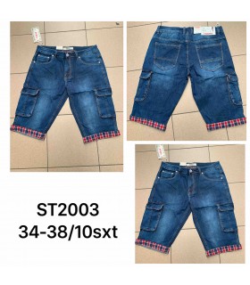 Spodenki męskie jeansowe 0204N127 (32-42, 10)