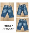 Spodenki męskie jeansowe 0204N128 (30-38, 12)