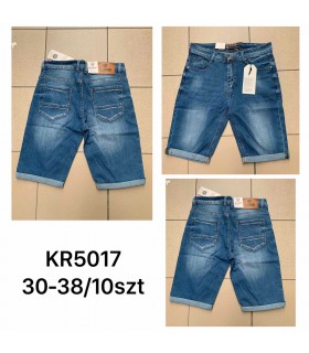 Spodenki męskie jeansowe 0204N131 (30-38, 10)