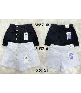 Szorty damskie jeansowe 0504N084 (XS-XL, 10)