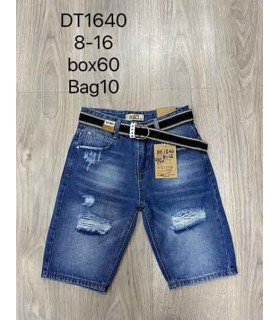 Spodenki dziewczęce jeansowe 0504V212 (8-16, 10)