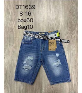 Spodenki dziewczęce jeansowe 0504V213 (8-16, 10)