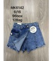 Szorty dziewczęce jeansowe 0504V220 (6-16, 12)