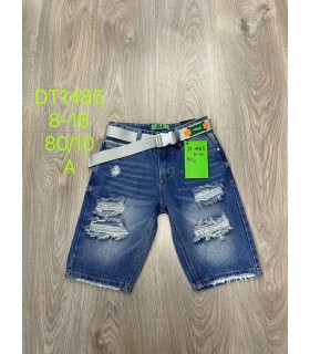 Spodenki dziewczęce jeansowe 0504V252 (8-16, 10)
