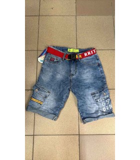 Spodenki męskie jeansowe 0704V015 (30-38, 7)