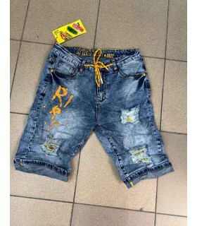 Spodenki męskie jeansowe 0704V016 (30-38, 7)