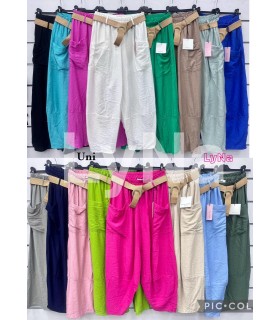 Spodnie damskie. Made in Italy 0704N092 (Standard, 4)