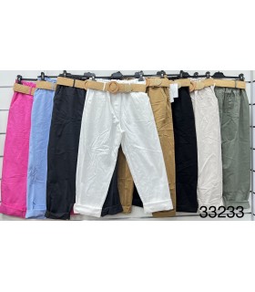 Spodnie damskie. Made in Italy 0704N150 (Standard, 4)