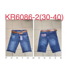 Spodenki męskie jeansowe 0804V038 (30-40, 10)