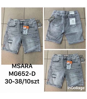 Spodenki męskie jeansowe 0904V015 (30-38, 10)