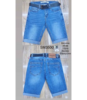 Spodenki męskie jeansowe 0904V207 (29-36, 12)