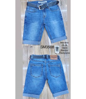 Spodenki męskie jeansowe 0904V208 (29-36, 12)