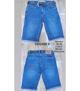Spodenki męskie jeansowe 0904V210 (32-40, 12)