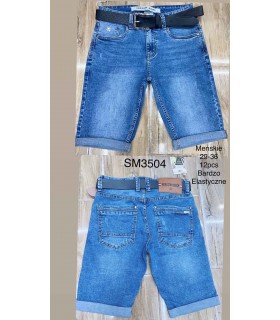 Spodenki męskie jeansowe 0904V215 (29-36, 12)