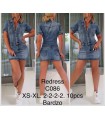 Sukienka damska jeansowa 0904V220 (XS-XL, 10)