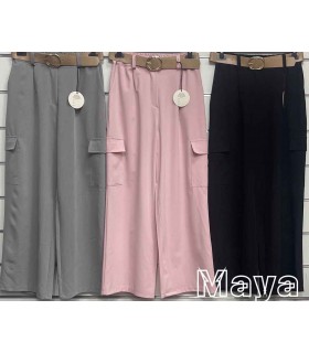 Spodnie damskie. Made in Italy 0904V452 (Standard, 4)