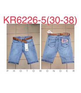 Spodenki męskie jeansowe 0904V458 (30-38, 12)