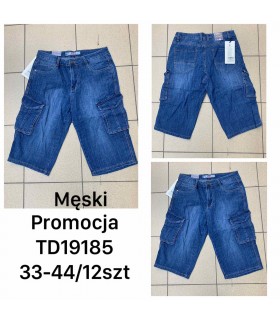 Spodenki męskie jeansowe 1104N017 (33-44, 12)