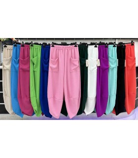 Spodnie damskie. Made in Italy 1204V019 (Standard, 4)