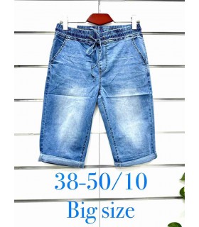 Spodenki damskie jeansowe - Duże rozmiary 1204V036 (38-50, 10)