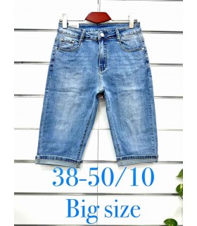 Spodenki damskie jeansowe - Duże rozmiary 1204V038 (38-50, 10)
