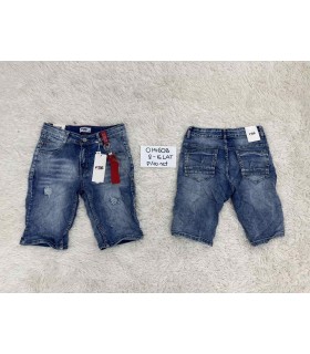 Spodenki jeansowe chłopięce 1204V073 (8-16lat, 10)